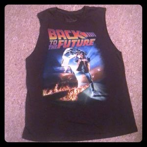Back To The Future sleeveless shirt